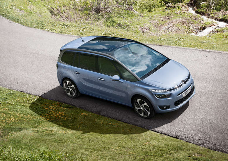 Citroën C4 Picasso, Draufsicht, 2013, Foto: Citroën