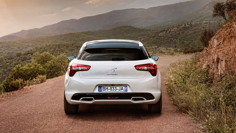 Citroën DS5, Heckansicht, Foto: Citroën