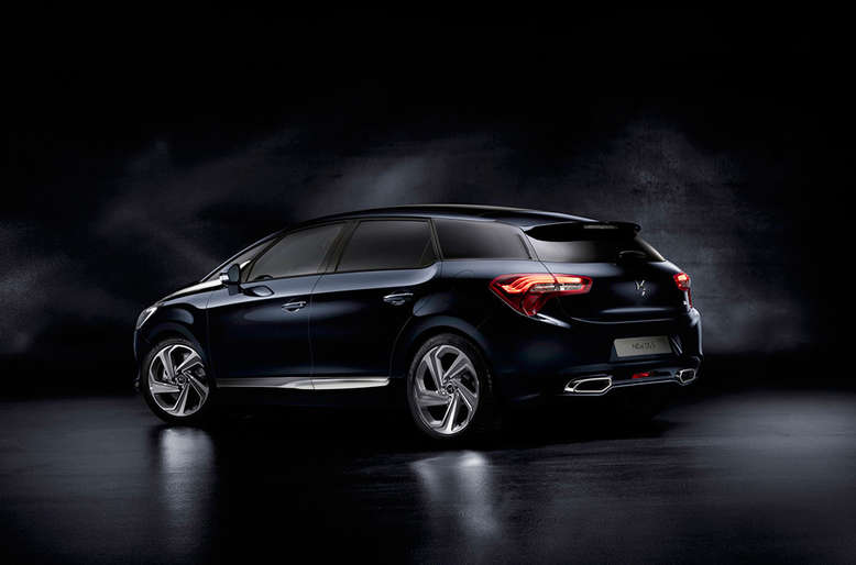 Citroen DS5, Seitenansicht, Heck, 2015, Foto: Citroen