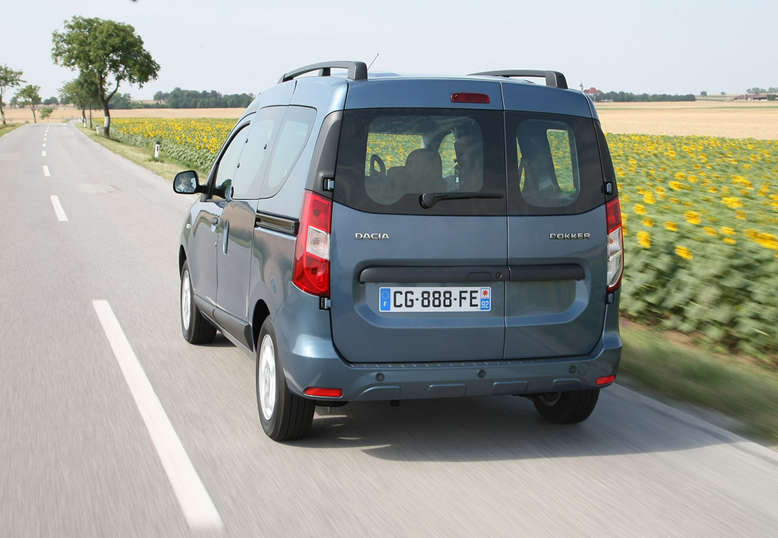 Dacia Dokker, Heck, 2013, Foto: Dacia