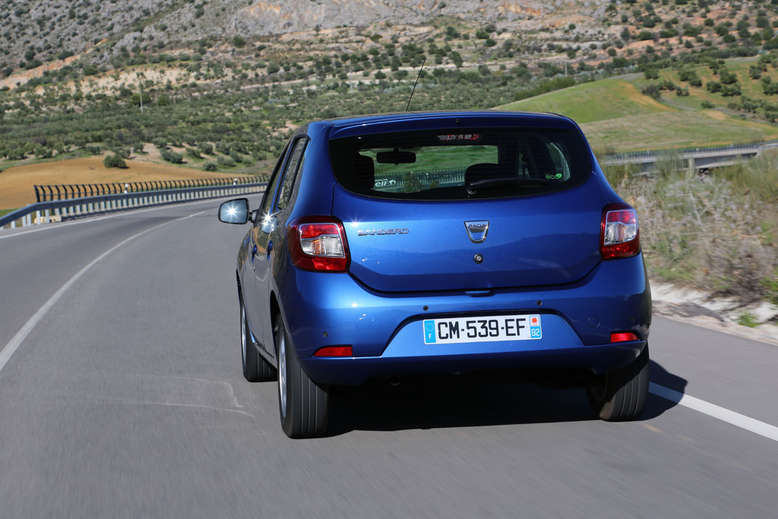 Dacia Sandero, Heck, 2013, Foto: Dacia