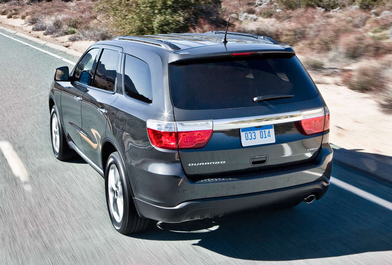 Dodge Durango, Crew, Heckansicht, 2013, Foto: Chrysler