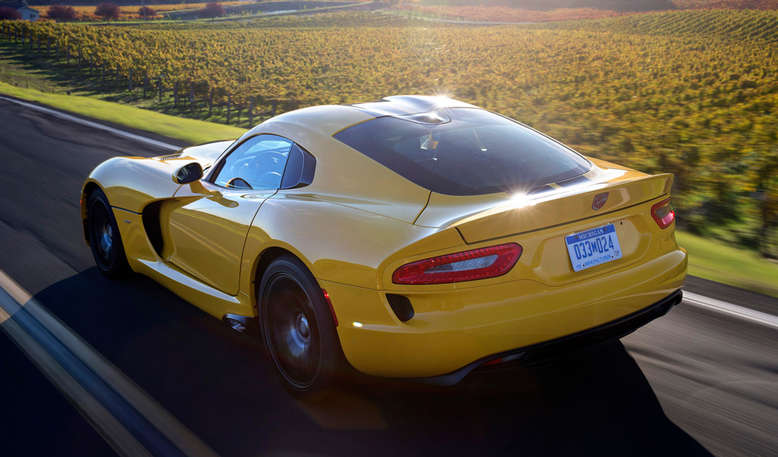 Dodge Viper, SRT, Heckansicht, 2012, Foto: Chrysler