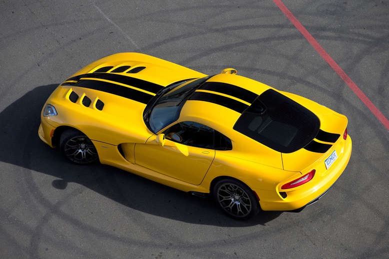 Dodge Viper, SRT, Draufsicht, 2012, Foto: Chrysler