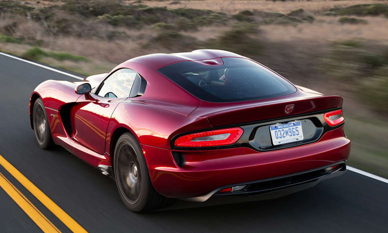 Dodge Viper, SRT, Heckansicht, 2013, Foto: Chrysler