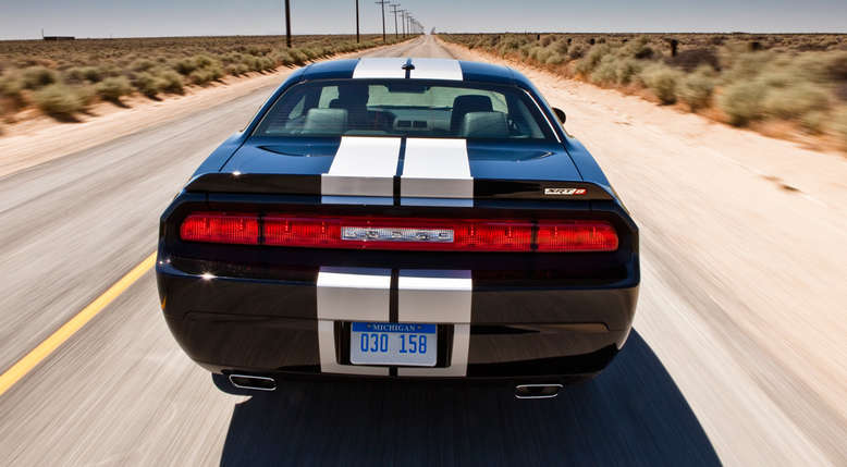 Dodge Challenger, SRT, Heckansicht, 2013, Foto: Chrysler