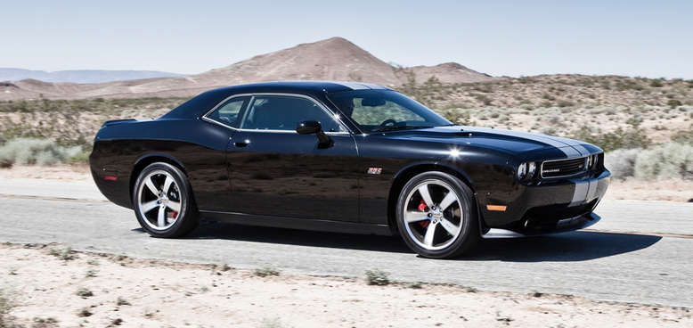 Dodge Challenger, SRT, Seitenansicht, 2013, Foto: Chrysler