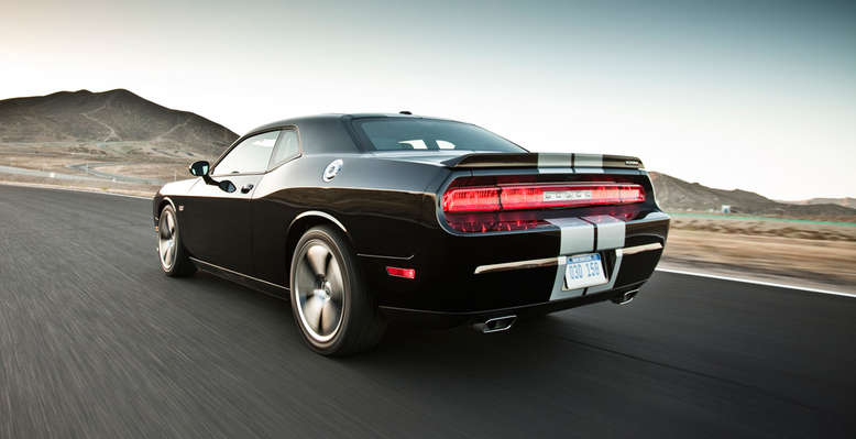 Dodge Challenger, SRT, Heckansicht,  2013, Foto: Chrysler