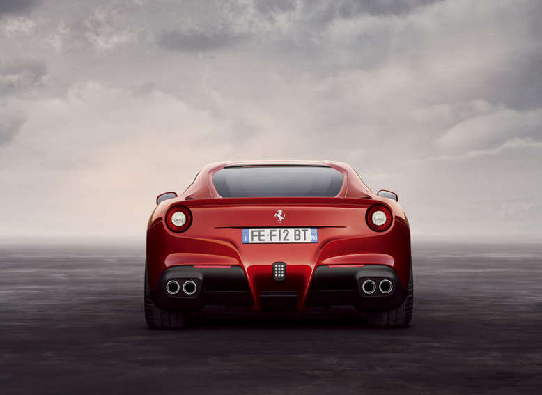 Ferrari F12 Berlinetta, Heck, Foto: Ferrari