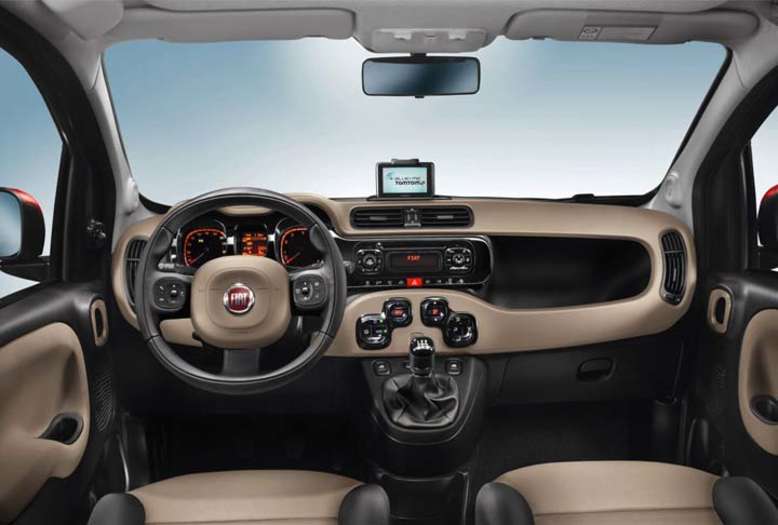 Fiat Panda, Innenraum / Cockpit, 2012, Foto: Fiat