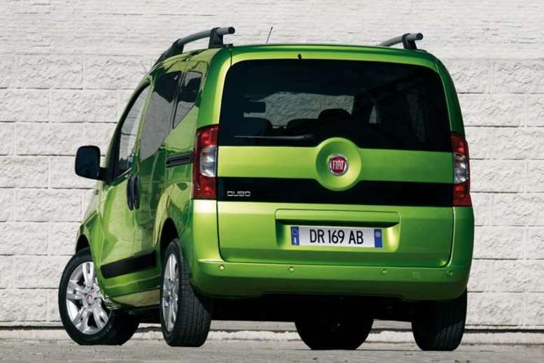  Fiat Qubo, Heck, 2008, Foto: Fiat