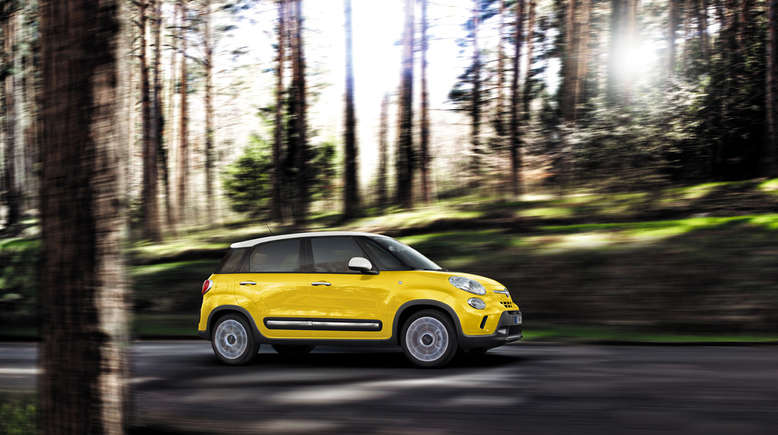 Fiat 500L Trekking, Seitenansicht, 2013, Foto: Fiat