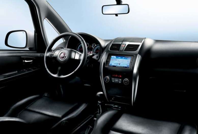 Fiat Sedici, Innenraum / Cockpit, 2012, Foto: Fiat