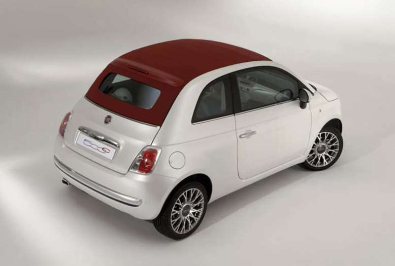 Fiat 500C, geschlossenes Verdeck, Foto: Fiat