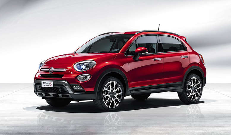 Fiat 500X, Seitenansicht / Front, 2014, Foto: Fiat