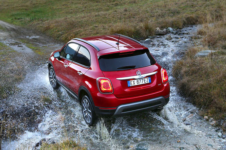 Fiat 500X Cross, Heck, 2014, Foto: Fiat