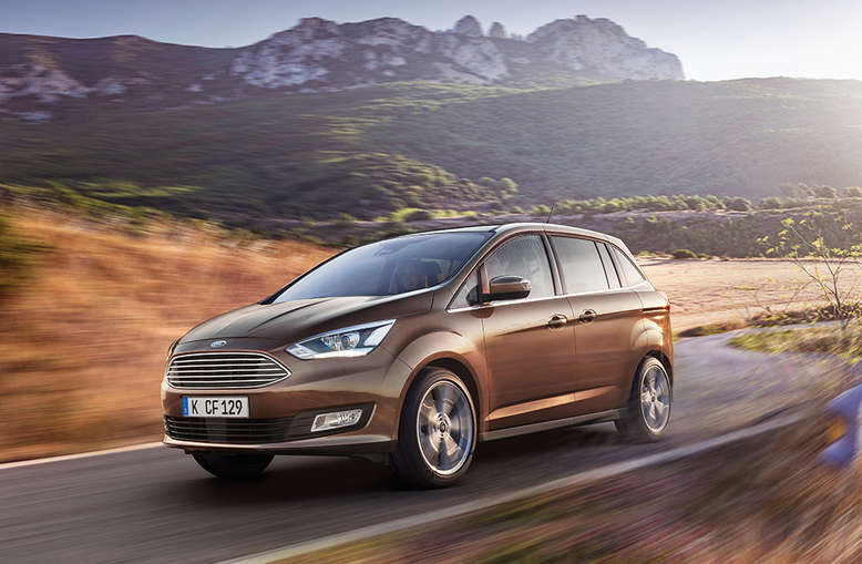 Ford C-MAX in Fahrt, 2014, Foto: Ford