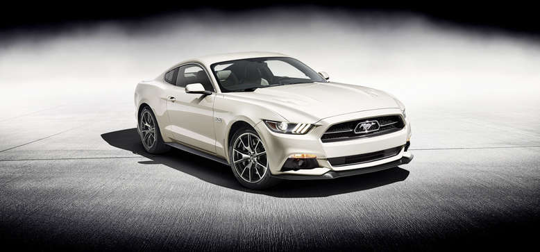 Mustang GT Fastback-Coupe "Mustang 50 Year Limited Edition", Front, 2014, Foto: Ford