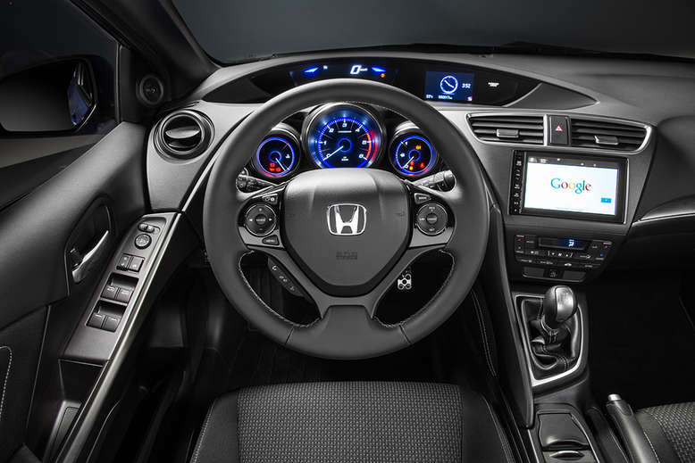 Honda Civic Sport, Innenansicht, Cockpit, 2014, Foto: Honda