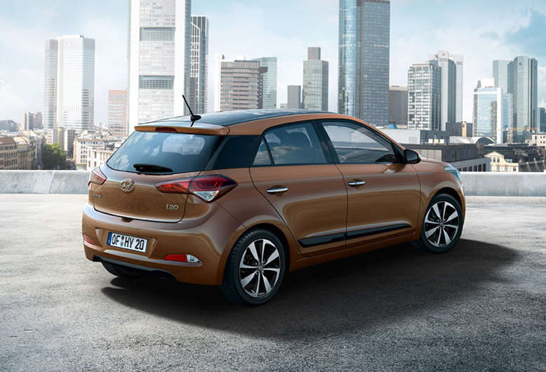 Hyundai i20, Heck, 2014, Foto: Hyundai 