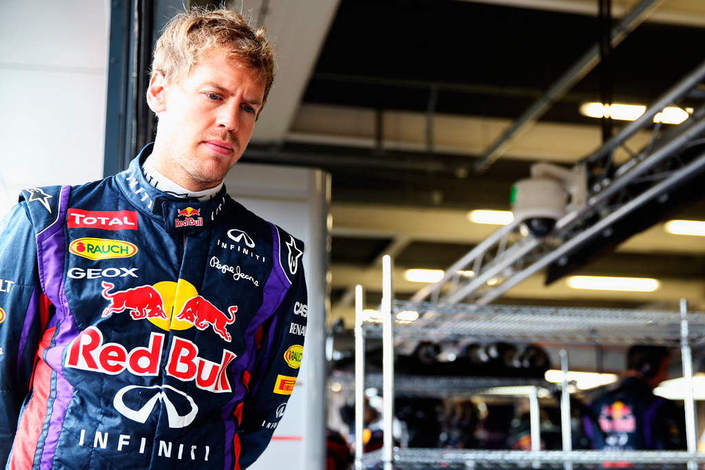 Sebastian Vettel zeigte sich enttäuscht