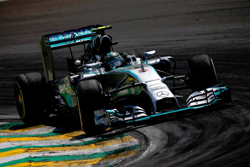 Nico Rosberg fuhr in Brasilien ein fehlerfreies Rennen