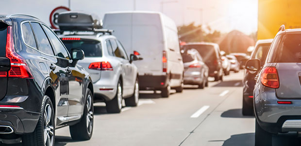 Autos im Straßenverkehr