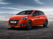 Peugeot 208 mit dem sparsamsten Motor eines Serienautos