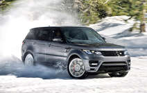 Range Rover auf Speed