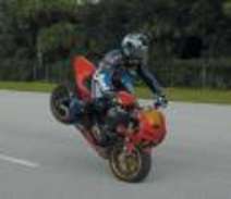 Stuntchampion auf Buell