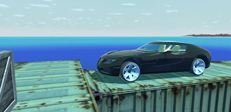 Autospiele: Impossible Sports Car 3D